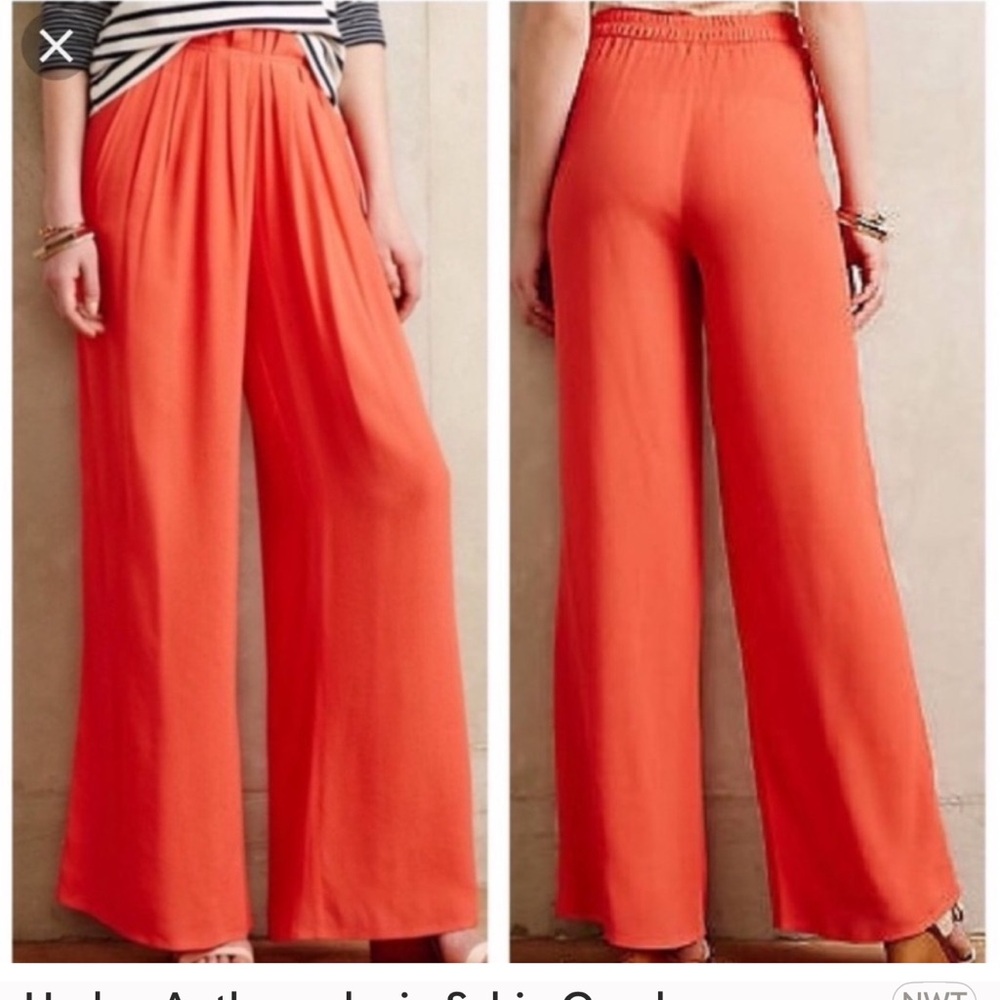 Anthropologie NWT wide leg pants